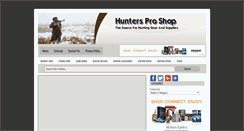 Desktop Screenshot of huntersproshop.com