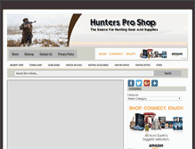 Tablet Screenshot of huntersproshop.com